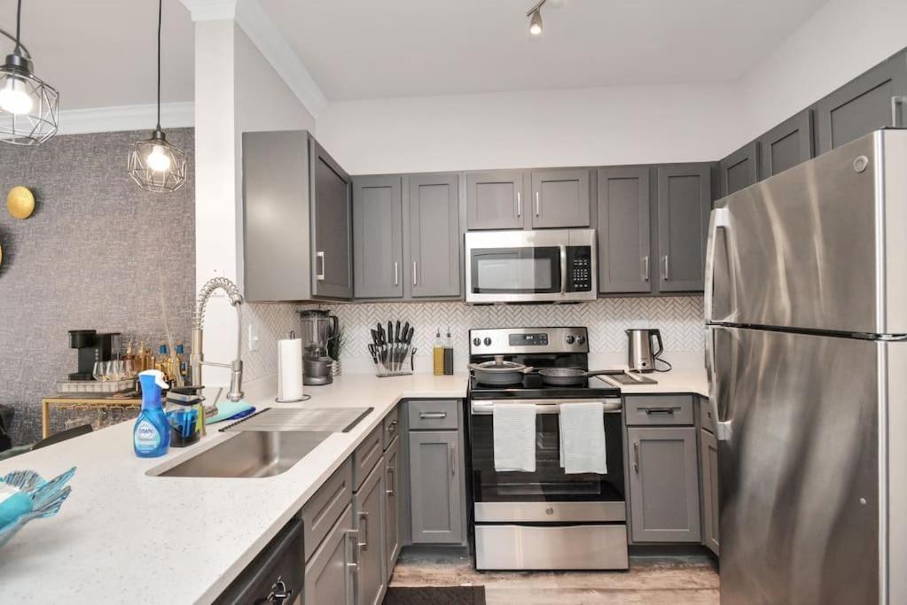 Luxury 1Br Apt ,Nrg ,Downtown ,Med Center,Galleria Houston Kültér fotó