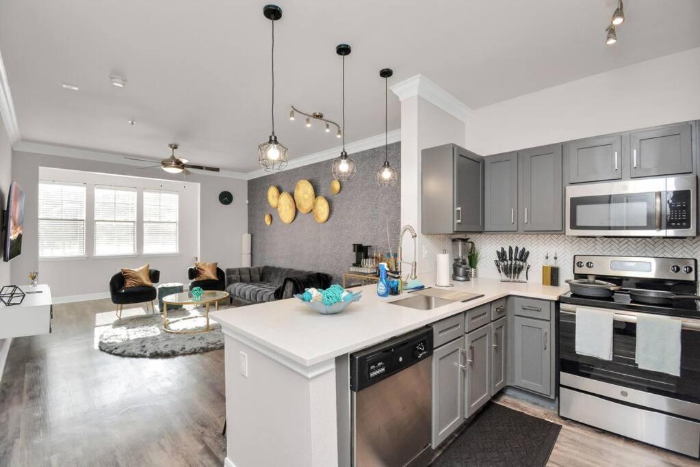 Luxury 1Br Apt ,Nrg ,Downtown ,Med Center,Galleria Houston Kültér fotó